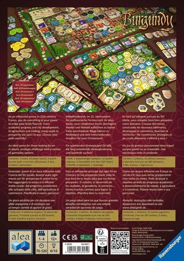 The Castles of Burgundy 4 The Castles of Burgundy (Castillos de Borgoña)