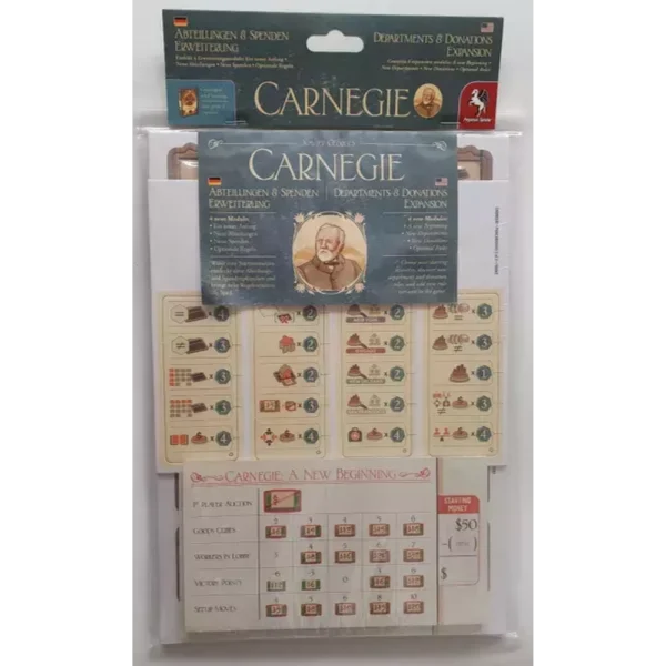 Carnegie: Departments & Donations