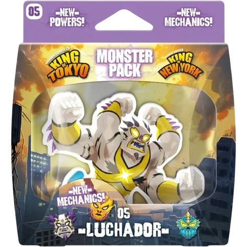 King of Tokyo: Luchador Monster Pack
