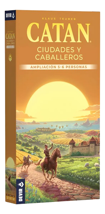 Catan: Ciudades y Caballeros - Ampliación 5 y 6 Jugadores