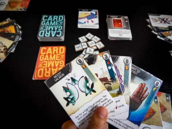 Card Game: The Game Card + 15 Cartas exclusivas Kickstarter