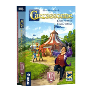 Carcassonne Expansión 10 Circos y Artistas Carcassonne Expansión 10: Circos y Artistas