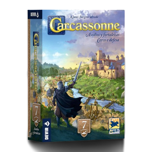 Carcassonne Expansión 7 Asedios y Fortalezas Carcassonne Expansión 7: Asedios y Fortalezas