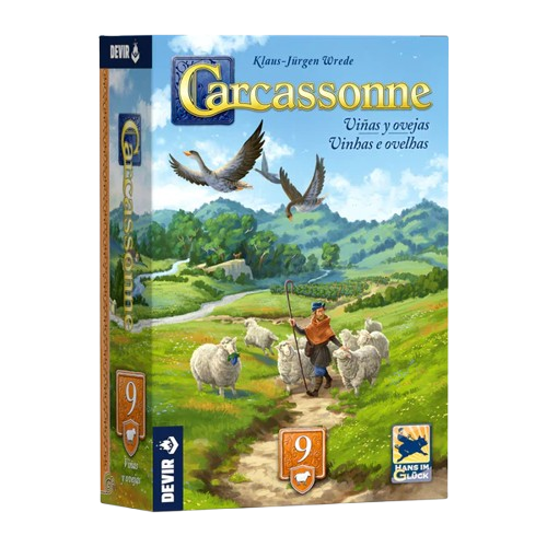Carcassonne Expansión 9 Viñas y Ovejas Carcassonne Expansión 9: Viñas y Ovejas