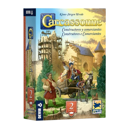 Carcassonne Expansión Constructores y Comerciantes Carcassonne Expansión 2: Constructores y Comerciantes