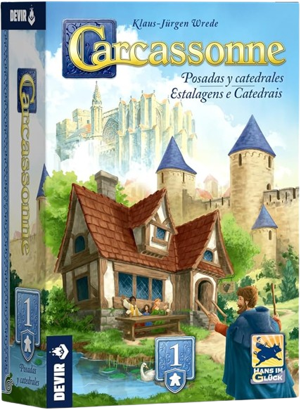 Carcassonne Expansión Posadas Y Catedrales Carcassonne Expansión 1: Posadas Y Catedrales