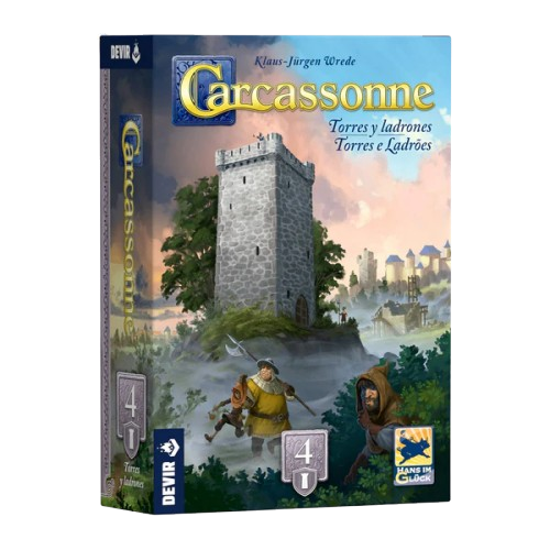 Carcassonne Expansión Torres y Ladrones Carcassonne Expansión 4: Torres y Ladrones