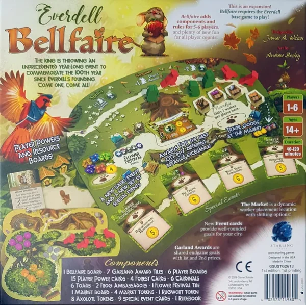 Everdell Bellfaire (Expansión) 2 Everdell: Bellfaire (Expansión)