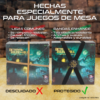 Bandas 5 5 Bandas Elásticas Premium para Juegos de Mesa - ENHANCE