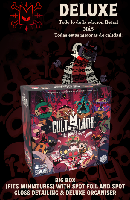 COTL Deluxe 1 Cult of the Lamb - Edición Deluxe (Preventa Español)