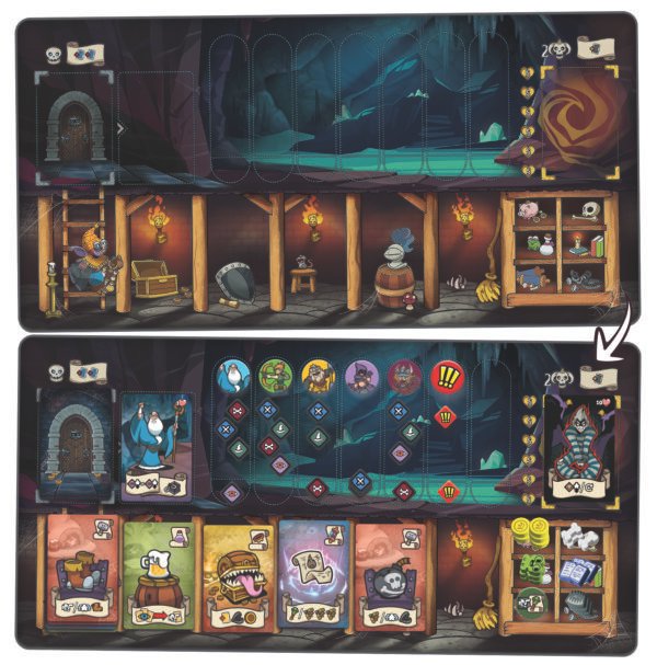 Keep the Heroes Out: Underground Market (Gamemats) (Preventa)
