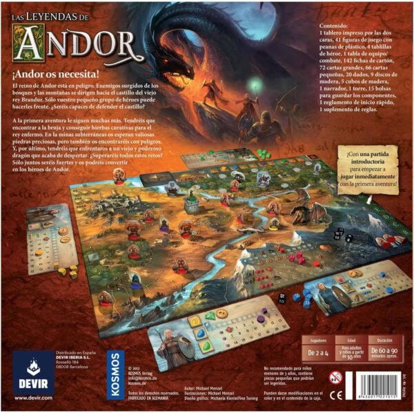 Las Leyendas de Andor 4 Las Leyendas de Andor