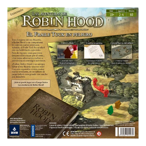 ROBIN HOOD FRAILE 3 Las Aventuras de Robin Hood: El Fraile Tuck en Peligro