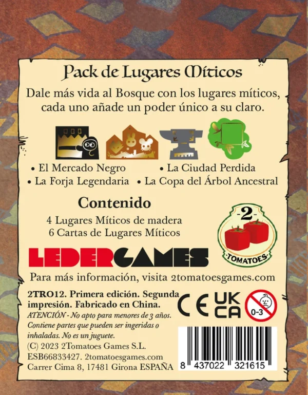 Root: Pack de Lugares Míticos