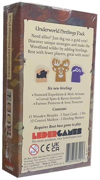 Root Underworld Hirelings Pack 4 Root: Underworld Hirelings Pack (outlet)