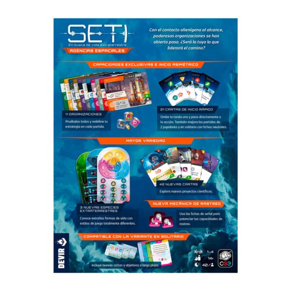 SETI Agencias Espaciales 2 SETI: Agencias Espaciales
