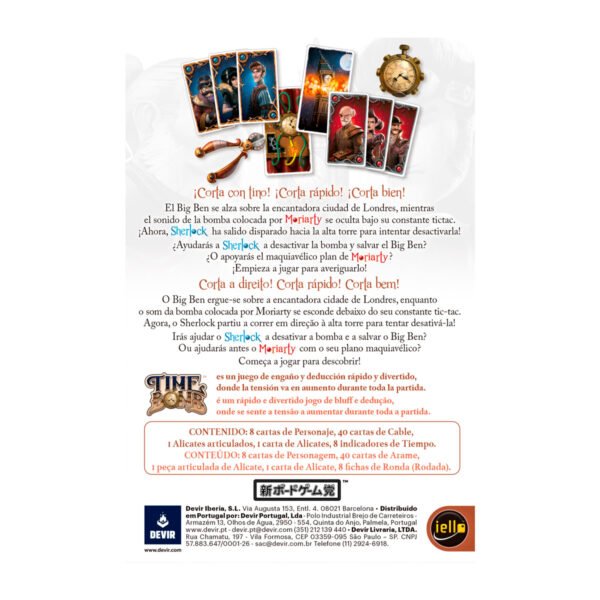Time Bomb 3 Time Bomb: Moriarty vs Sherlock (Preventa)