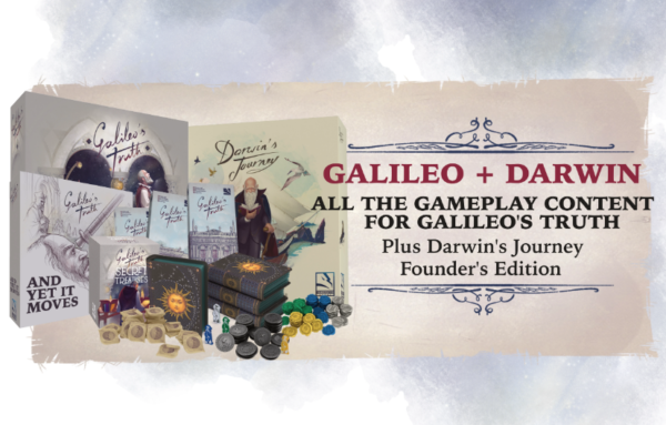 Galileos Truth Founders & Darwins Journey Collectors 2 Galileo's Truth Founder's + Darwin's Journey Collector's (Preventa Español)
