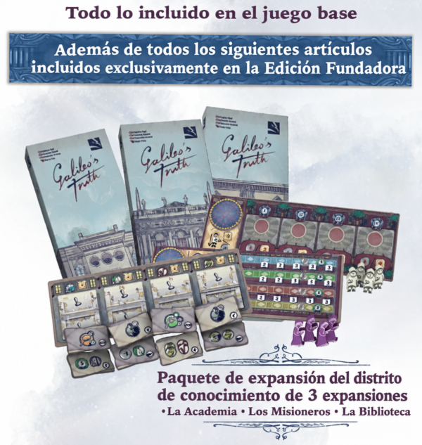 Galileos Truth Founders Edition 1 Galileo's Truth: Scientists Bundle (Preventa Español)