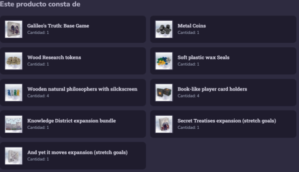 Galileos Truth Founders Edition 5 Galileo’s Truth Founder's Edition (Preventa Español)