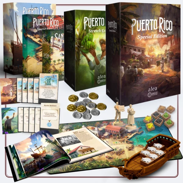 Special Editions Collector's Set: Concordia + Puerto Rico + Castillos de Borgoña (Preventa Español)