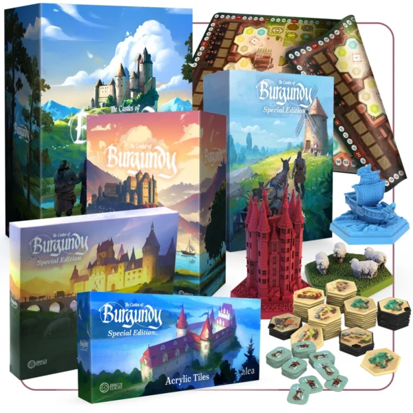 Special Editions Collector's Set: Concordia + Puerto Rico + Castillos de Borgoña (Preventa Español)