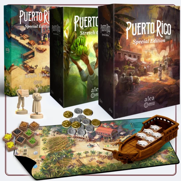Special Editions Master Set: Concordia + Puerto Rico + Castillos de Borgoña (Preventa Español)