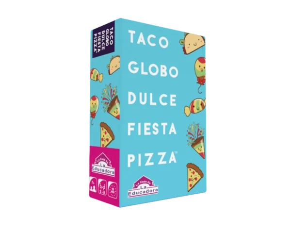 TACO, GLOBO, DULCE, FIESTA, PIZZA 3 Taco, Globo, Dulce, Fiesta, Pizza