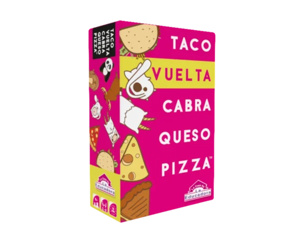 TACO, VUELTA, CABRA, QUESO, PIZZA 4 Taco, Vuelta, Cabra, Queso, Pizza